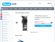 Tablet Screenshot of cloudcliff.com